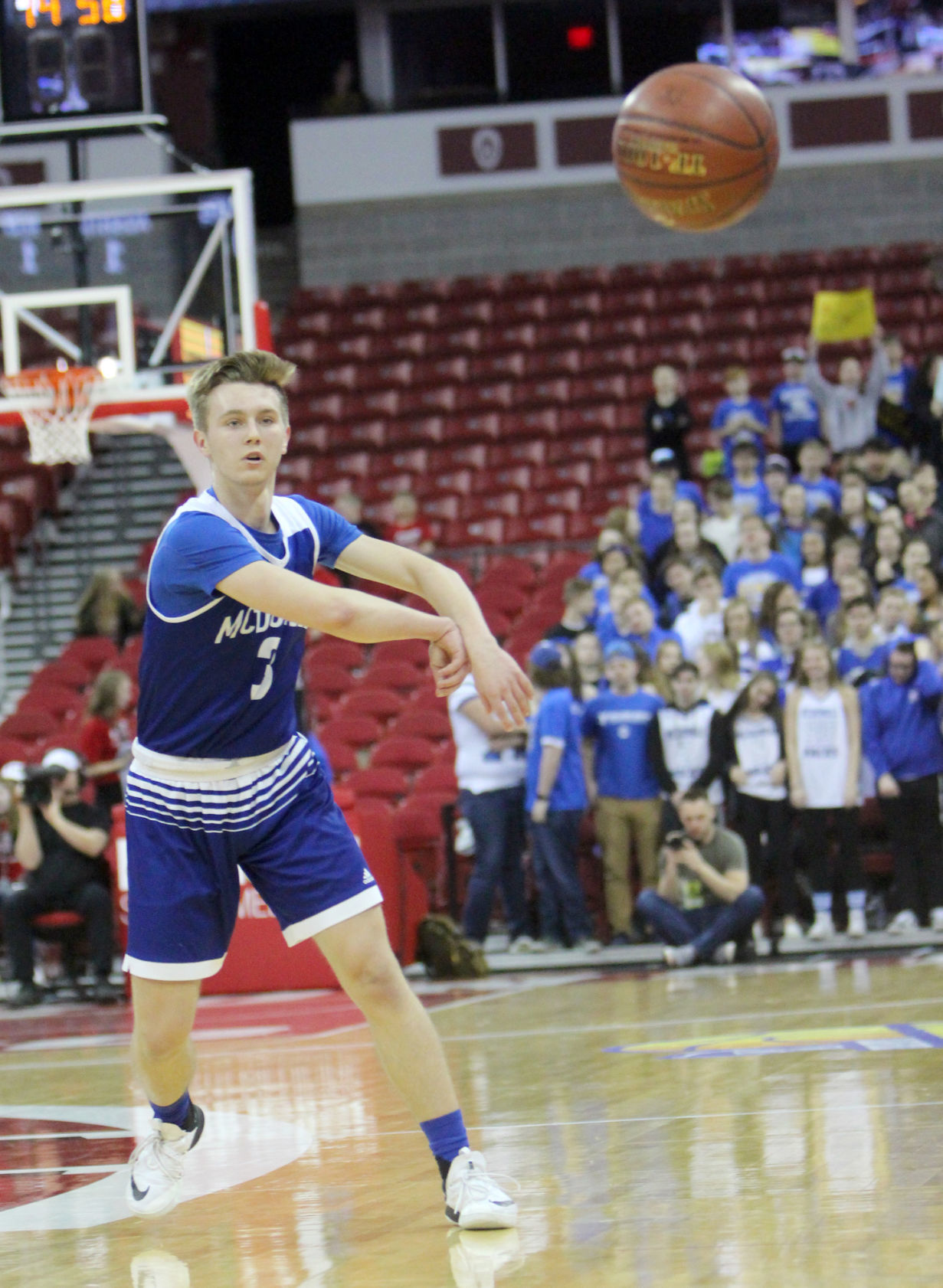 McDonell boys basketball vs Sheboygan Area Lutheran 3-15-19